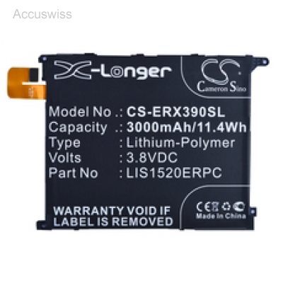 Akku ersetzt Sony LIS1520ERPC passend für Xperia Z Ultra ...