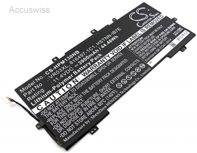 Batterie HP VR03XL Pour HP 13-D1 Series - 11.4V 45Wh - Occasion