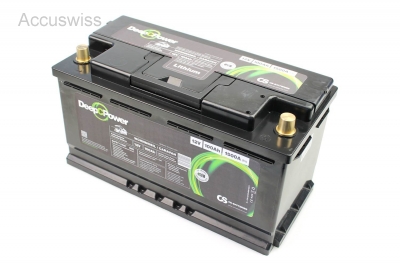 LiFePO4 Caravan / Wohnmobil Batterie 12V 100Ah 355 x 175 x 188mm