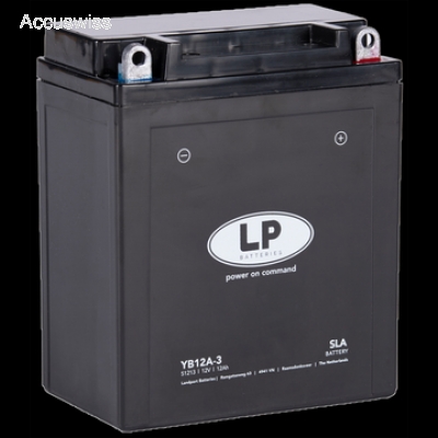 Batterie Numax AGM 12V 12Ah - YB12AL-A2 - Sans Entretien - Pour Alarme, Moto, Vélo électrique