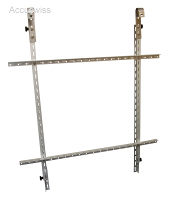 Bettol Balkonkraftwerk Montagehalterung 2er Set - Edelstahl Haken Für Solarpaneele