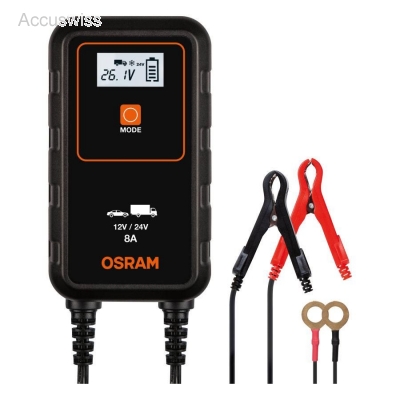 Osram Batterieladegerät für Auto/LKW 12V/24V 8A - Akku und Batterien  Online-Shop auch für Ihr Motorrad, E-Bike