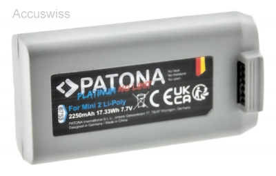 Patona Akku ersetzt BWX161-2250-7.7 passend für DJI Mini 2, Mini 2 SE, Mini  SE - Akku und Batterien Online-Shop auch für Ihr Motorrad, E-Bike