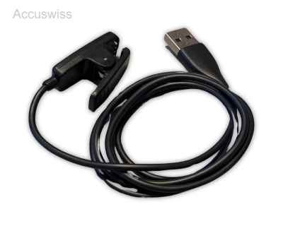 USB-Ladekabel Clip Ladegerät, Garmin Forerunner, Approach G10, G20 -  Schwarz - Akku und Batterien Online-Shop auch für Ihr Motorrad, E-Bike