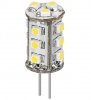 LED Lampe G4 Sockel mit 15 LED 105 Lumen Weiss