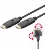 HDMI 1.3c Kabel abwinkelbar 1,5m Schwarz