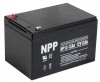 NPP Blei-Akku NP12-12 12Ah Faston 6.3mm