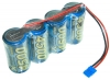 BlackFox 4er-Reihe Akkupack 4,8V 4500mAh mit Graupner Stecker