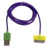 iPhone Dock Connector Kabel Violett