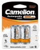 Camelion 1.2V 3500mAh Ni-MH, Typ C, HR14, Baby Akkus 2er Pack