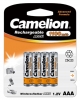 Camelion 4x AAA, HR03, Micro Akkus, 1100mAh