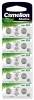 Camelion AG4, LR66, LR626 Batterien 10er Packung