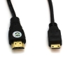 HDMI-Kabel mini HDMI Stecker auf HDMI Stecker 1m