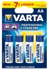 Varta 6106 Professional Lithium AA, LR6, 4er Pack