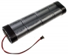 RC Akku-Pack 9,6V 3600mAh Ni-MH L2x4, fr Graupner