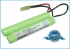 Akku passend fr AIRSOFT GUNS G36, G3A4, M4A1 9,6V 1500mAh