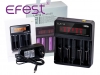 Efest LUC V4 Ladegerät für 3,6V -3,7V Li-Ionen Akkus Neueste Version 2.0