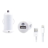 KFZ USB Netzteil mit Apple Lightning-Kabel 1m für iPhone 11, 12, 13
