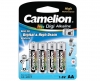 Camelion Digi Alkaline AA, LR6, Batterien 4er Packung