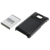 Akku ersetzt Samsung EB-F1A2GBU, EB-FLA2GBU 3200mAh Schwarz mit Cover