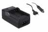 2in1 Ladegerät für Panasonic CGA-S005, DMW-BCC12