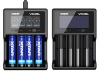 Xtar VC4SL QC3.0 USB Ladegerät für Li-Ion und Ni-MH Akkus