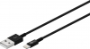Lightning USB Kabel 1.0m Schwarz passend für iPhone 7, 8, X, XR, 11, 12, 13