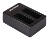 Dual Ladegerät für GoPro Hero 5, AHDBT-501, AABAT-001