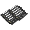 10x Akku passend für Aastra 600d, 610d, 612d, 620d, 622d, 630d, 650c 800mAh