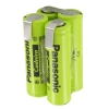 Akkupack 4.8V 800mAh Ni-CD F2x2 4er Würfel mit Lötfahne