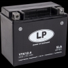 LP YTX12-4 SLA Motorradbatterie ersetzt CTX12-BS, FTX12-BS, GTX12-BS, M6014 12Ah