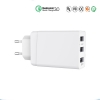 USB-C / USB, QC3.0, 3 Port, Multiport-Ladegerät 65W Weiss