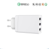 USB-C / USB, QC3.0, 3 Port, Multiport-Ladegert 65W Weiss