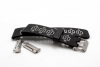 Armband Silikon Schwarz / Grau für Fitbit Ionic