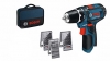 Bosch Professional GSR 12V-15 inkl. Bohrer & Bits + Softbag