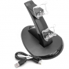 LED Dual Ladestation für Sony Playstation 4, PS4 Pro, PS4 Slim