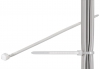 Kabelbinder 200mm x 2.5mm 100 Stück transparent