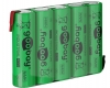 Akku-Pack 6V 2100mAh, F1x5, AA, Mignon mit Z-Lötfahne