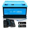 Supervolt 12V 100Ah LiFePO4 Batterie für VW T5, T6 315x176x189mm