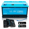 Supervolt 12V 150Ah 12.8V LiFePO4 Batterie fr Wohnmobile, Wohnwagen, Boote