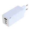 Ladegerät GaN USB 2x USB-C + USB-A, USB POWER DELIVERY USB-PD, 3-PORT, 65W