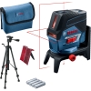 Bosch Kombilaser GCL 2-50 C / 4x 1,5 V-LR6-Batterien + Akku-Adapter