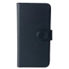 iPhone 15, Joss schwarz, Book-Cover Echtleder
