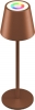 Kabellose RGBW LED Tischleuchte, Bronze