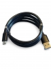 Magnetisches Schnellladekabel USB-A auf USB-Micro 1m max. 100W, schwarz