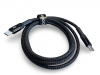 Schnellladekabel USB-C auf USB-C 1m max. 100W, schwarz