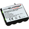 Akku passend für Compex Typ 4H-AA-1500, 941210, 4.8 V 2000mAh