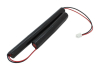 Notleuchtenakku 6V 3600mAh, Ni-MH, L1x2 / L1x3 A mit 200mm Kabel einseitig
