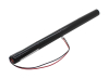 Notleuchtenakku 4.8V, 3600mAh, Ni-MH, L1x4 4/3A mit Kabel und Stecker