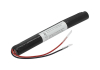 Notleuchtenakku 3.6V 1500mAh, Ni-MH, L1x3 Mignon AA mit 100mm Kabel